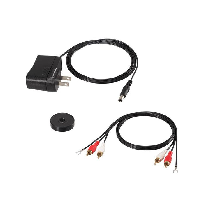 Audio-Technica AT-LPW40WN | Table tournante - Entraînement par courroie entièrement manuel - Noir-SONXPLUS.com