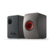 KEF LS50 META | Haut-parleurs HiFi Uni-Q 12e génération - Bass reflex 2 voies - Technologhie d'absorption Metamaterial - Gris Titane - Paire-SONXPLUS.com
