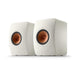 KEF LS50 META | Haut-parleurs HiFi Uni-Q 12e génération - Bass reflex 2 voies - Technologhie d'absorption Metamaterial - Blanc Minérale - Paire-SONXPLUS.com