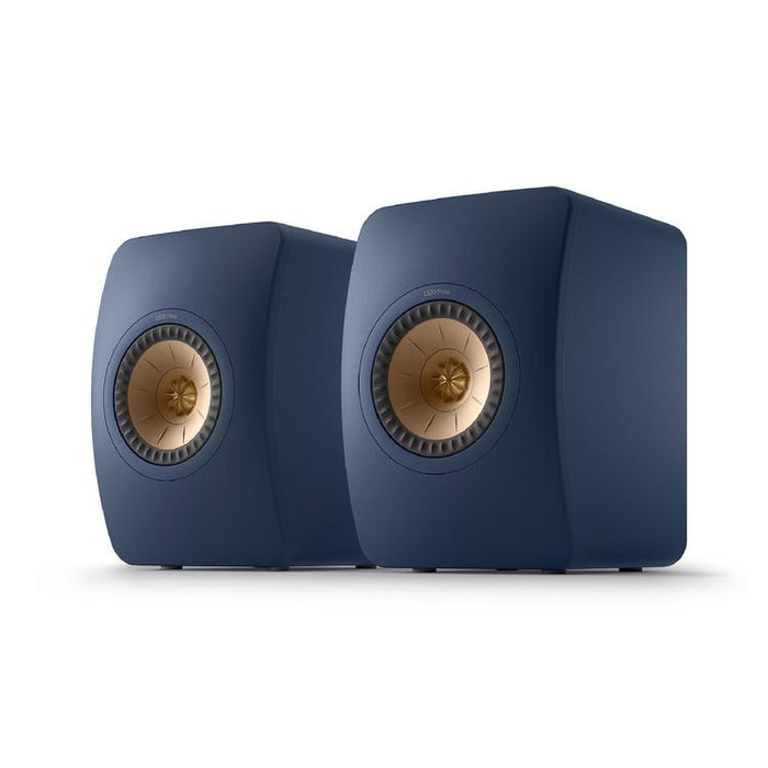 KEF LS50 META | Haut-parleurs HiFi Uni-Q 12e génération - Bass reflex 2 voies - Technologhie d'absorption Metamaterial - Bleu Royal - Paire-SONXPLUS.com