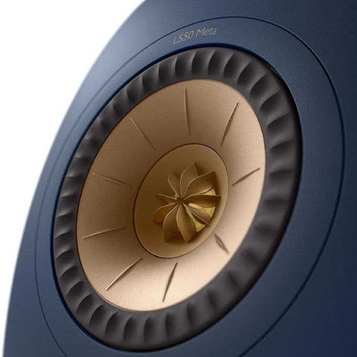 KEF LS50 META | Haut-parleurs HiFi Uni-Q 12e génération - Bass reflex 2 voies - Technologhie d'absorption Metamaterial - Bleu Royal - Paire-SONXPLUS.com