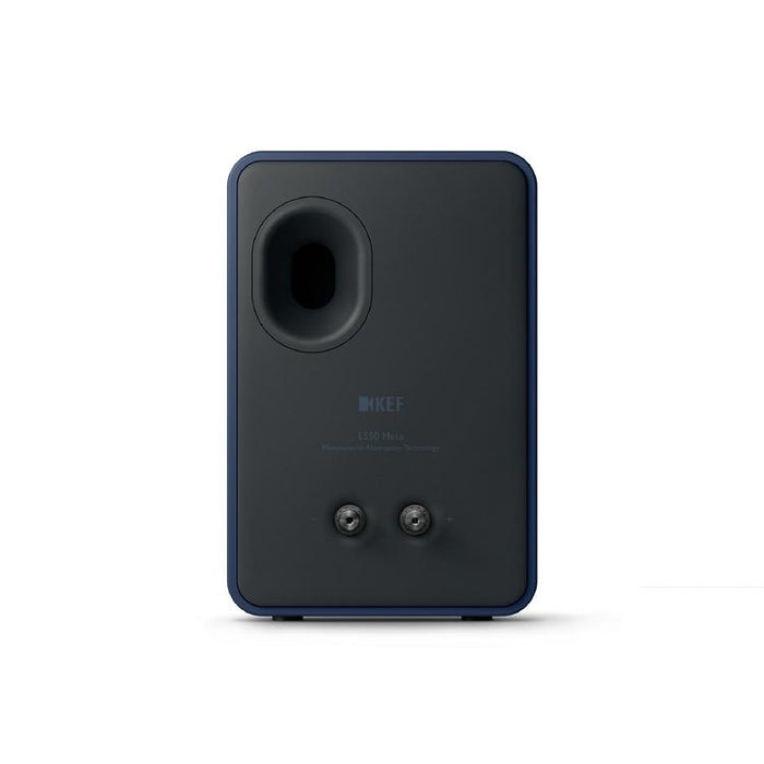KEF LS50 META | Haut-parleurs HiFi Uni-Q 12e génération - Bass reflex 2 voies - Technologhie d'absorption Metamaterial - Bleu Royal - Paire-SONXPLUS.com