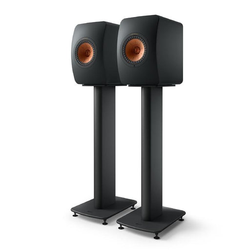 KEF S2 | Supports Haut-parleurs de plancher - Noir Carbone - Paire-SONXPLUS.com