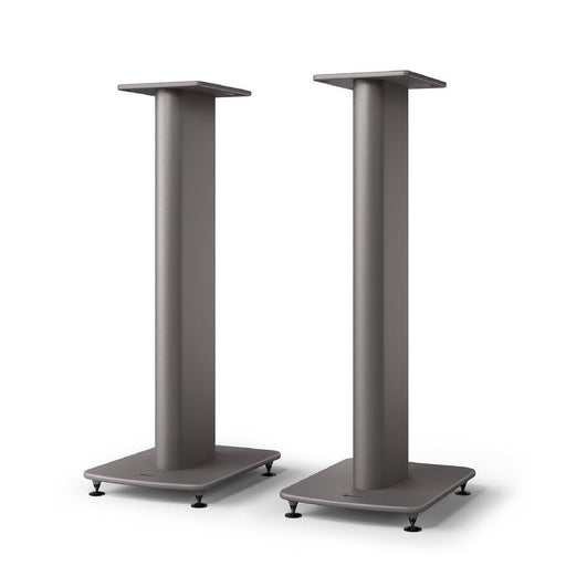 KEF S2 | Supports Haut-parleurs de plancher - Gris Titane - Paire-SONXPLUS.com