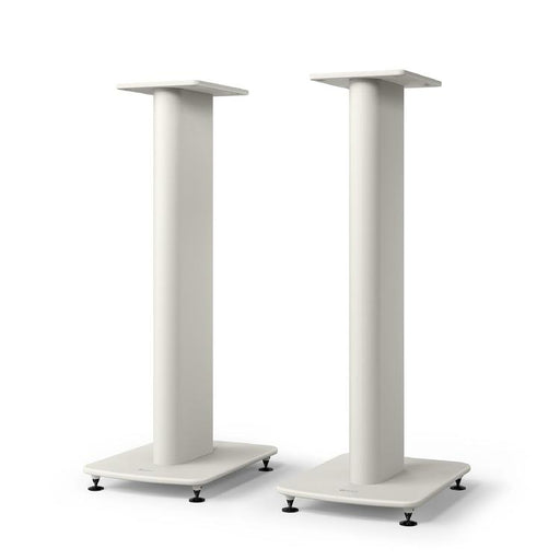 KEF S2 | Supports Haut-parleurs de plancher - Blanc Minérale - Paire-SONXPLUS.com