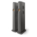KEF LS60 WIRELESS | Haut-parleurs sur pieds HiFi sans fil - Tout-en-1 - Gris Titane - Paire-SONXPLUS.com