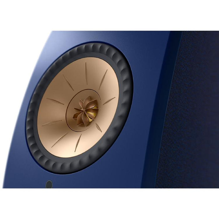 KEF LSX II | Haut-parleurs HiFi Sans fil - Compacte et versatile - Bleu Cobalt - Paire-SONXPLUS.com
