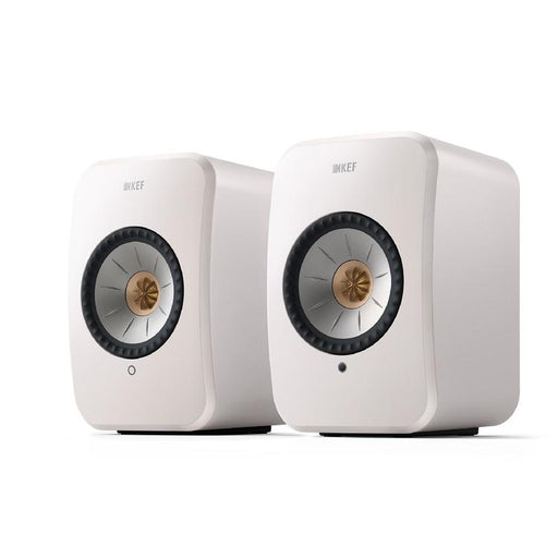 KEF LSX II | Haut-parleurs HiFi Sans fil - Compacte et versatile - Blanc Minérale - Paire-SONXPLUS.com
