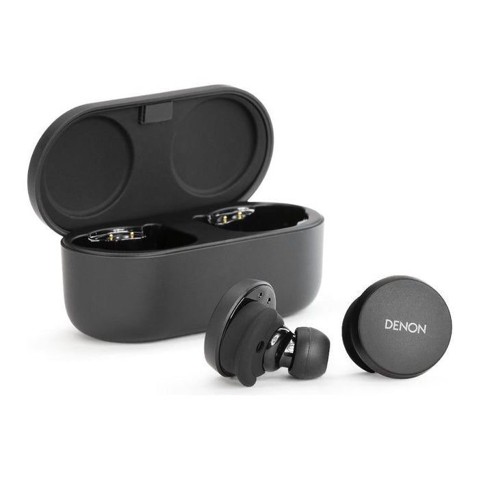 Denon PERL | Écouteurs intra-auriculaires - Sans fil - Bluetooth - Technologie Masimo Adaptive Acoustic - Noir-SONXPLUS.com