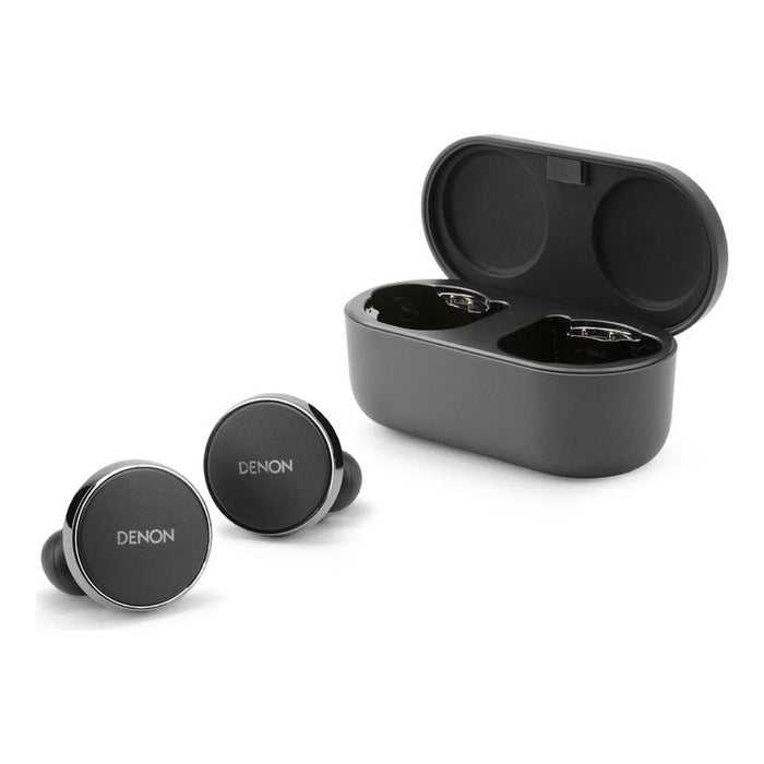Denon PERL PRO | Écouteurs intra-auriculaires - Sans fil - Bluetooth - Technologie Masimo Adaptive Acoustic - Noir-SONXPLUS.com