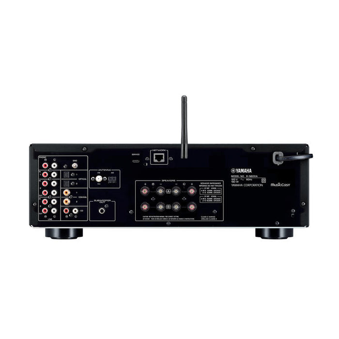 Yamaha R-N600A | Récepteur réseau/stéréo - MusicCast - Bluetooth - Wi-Fi - AirPlay 2 - Argent-SONXPLUS.com