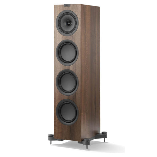 KEF Q750 | Haut-parleurs sur pieds - 2.5 Voies - Hi-Fi - Noyer - Paire-SONXPLUS.com