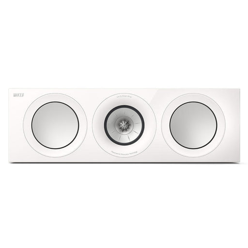 KEF R6 Meta | Haut-parleurs LCR - 3 voies charge close - Hi-Fi - Blanc Laqué - Unité-SONXPLUS.com