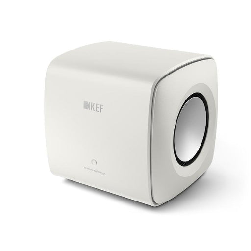 KEF KC62 | Caisson de graves 2x6,5" - 1000W RMS - Technologie Uni-Core - Blanc-SONXPLUS.com