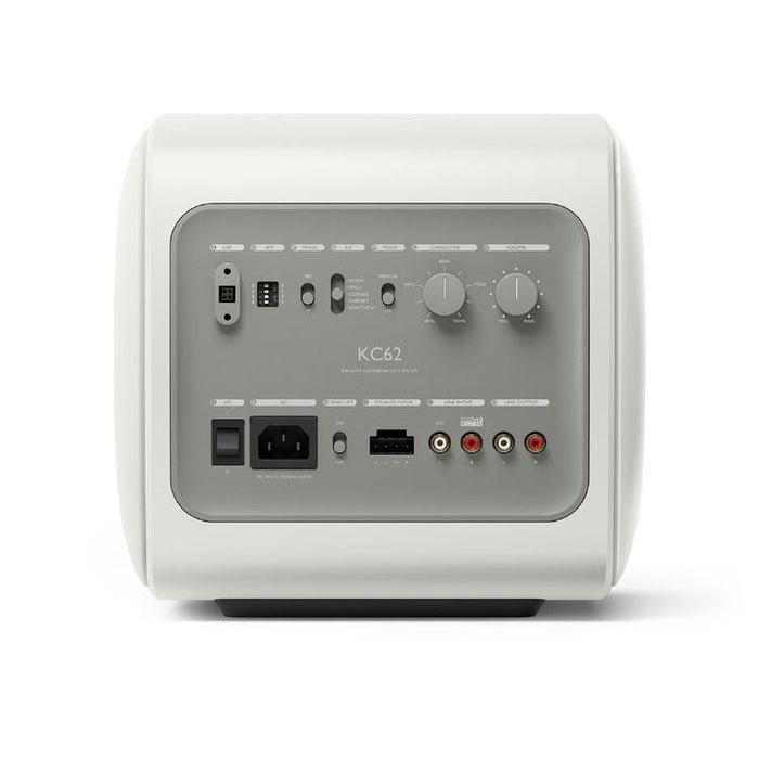 KEF KC62 | Caisson de graves 2x6,5" - 1000W RMS - Technologie Uni-Core - Blanc-SONXPLUS.com