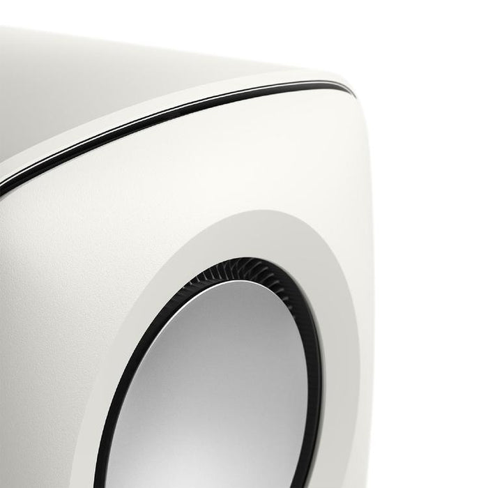 KEF KC62 | Caisson de graves 2x6,5" - 1000W RMS - Technologie Uni-Core - Blanc-SONXPLUS.com