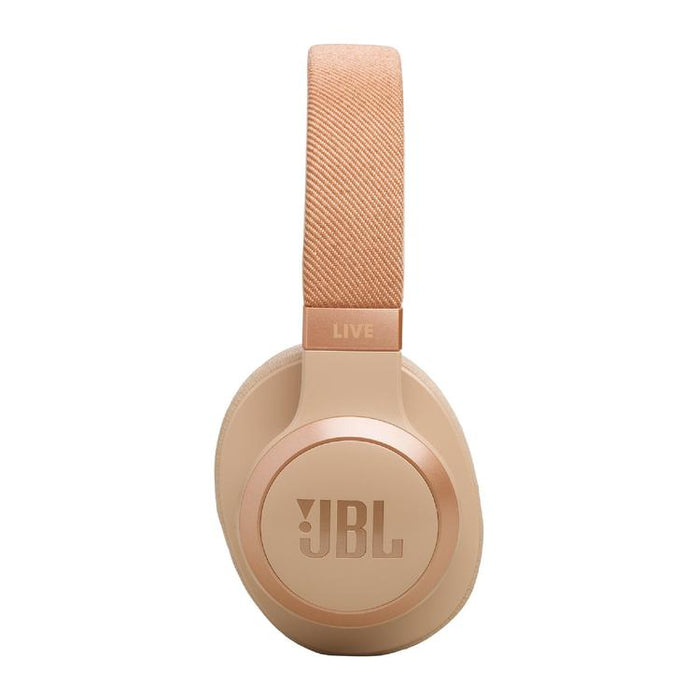 JBL Live 770NC | Écouteurs circum-auriculaires - Sans fil - Bluetooth - Sable-SONXPLUS.com