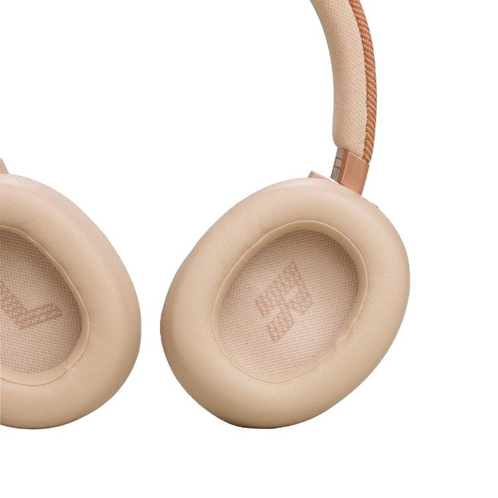 JBL Live 770NC | Écouteurs circum-auriculaires - Sans fil - Bluetooth - Sable-SONXPLUS.com
