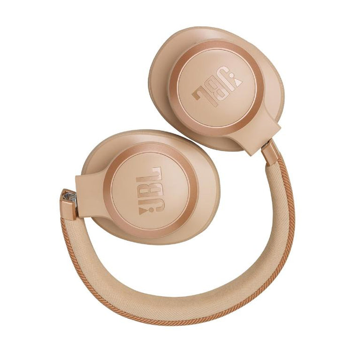 JBL Live 770NC | Écouteurs circum-auriculaires - Sans fil - Bluetooth - Sable-SONXPLUS.com