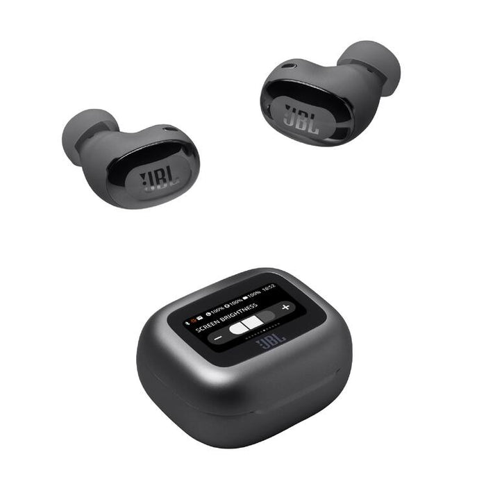 JBL Live Buds 3 | Écouteurs intra-auriculaires - Écran tactile LED 1,45" - Bluetooth - Noir-SONXPLUS.com