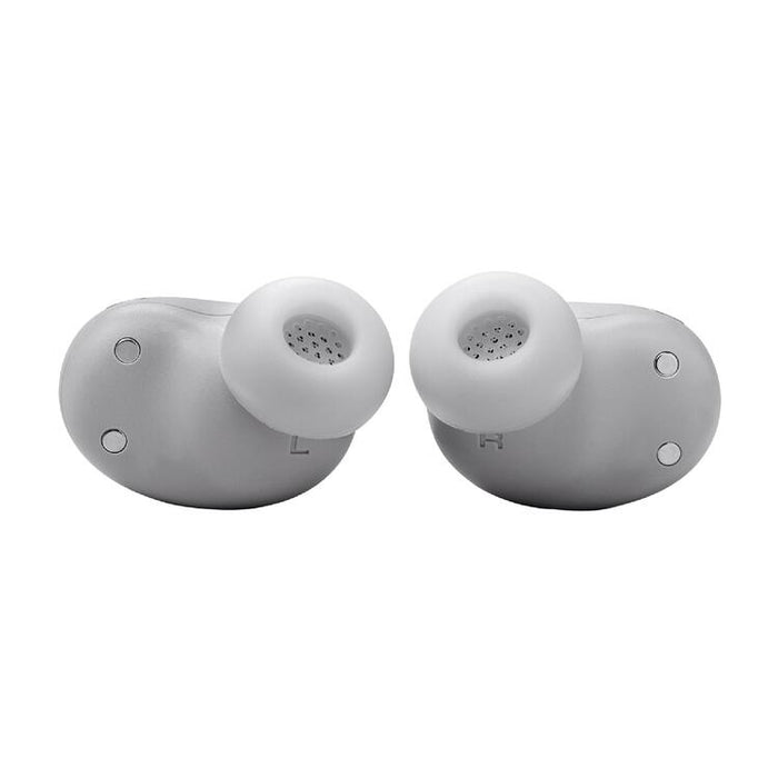 JBL Live Buds 3 | Écouteurs intra-auriculaires - Écran tactile LED 1,45" - Bluetooth - Argent-SONXPLUS.com