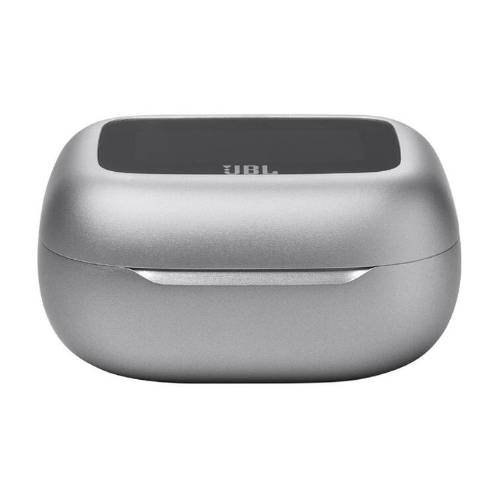 JBL Live Buds 3 | Écouteurs intra-auriculaires - Écran tactile LED 1,45" - Bluetooth - Argent-SONXPLUS.com