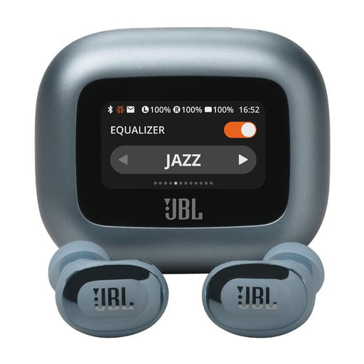 JBL Live Buds 3 | Écouteurs intra-auriculaires - Écran tactile LED 1,45" - Bluetooth - Bleu-SONXPLUS.com