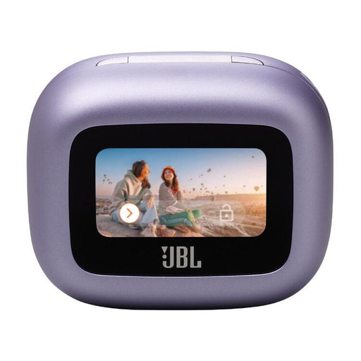 JBL Live Buds 3 | Écouteurs intra-auriculaires - Écran tactile LED 1,45" - Bluetooth - Mauve-SONXPLUS.com