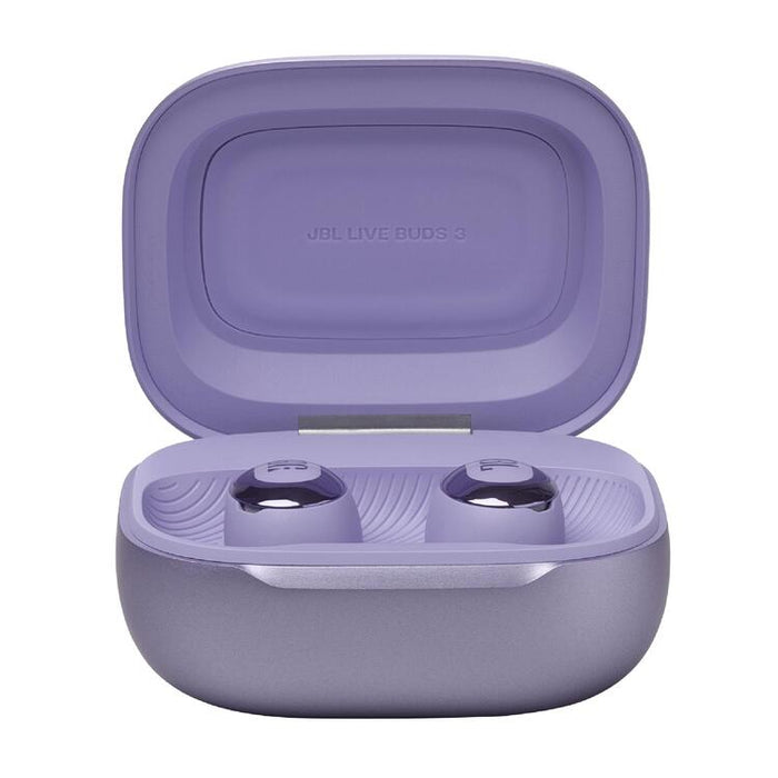 JBL Live Buds 3 | Écouteurs intra-auriculaires - Écran tactile LED 1,45" - Bluetooth - Mauve-SONXPLUS.com