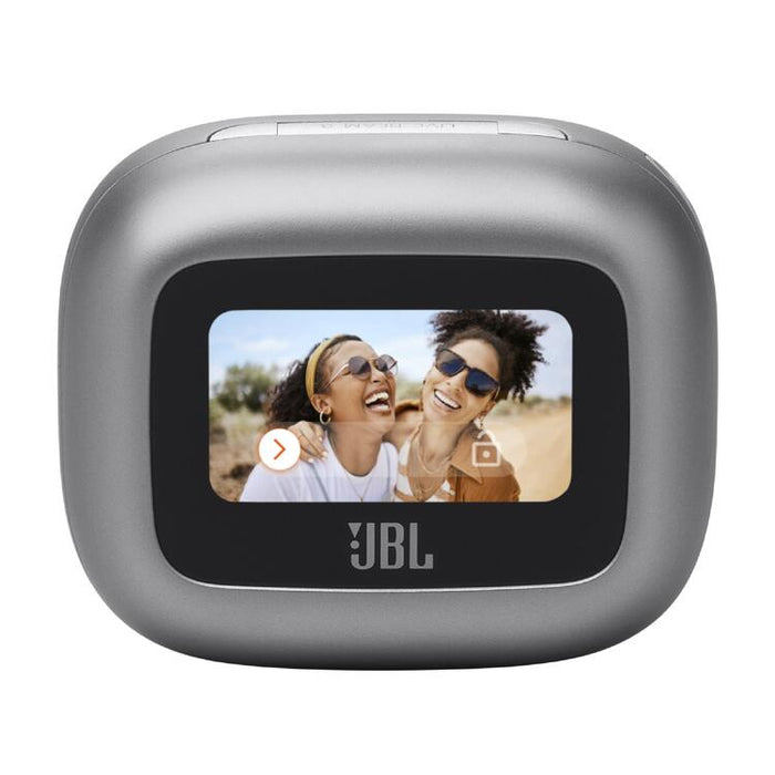JBL Live Beam 3 | Écouteurs intra-auriculaires - Écran tactile LED 1,45" - Argent-SONXPLUS.com