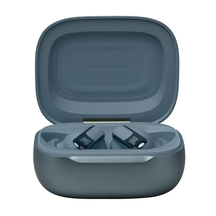 JBL Live Beam 3 | Écouteurs intra-auriculaires - Écran tactile LED 1,45" - Bleu-SONXPLUS.com
