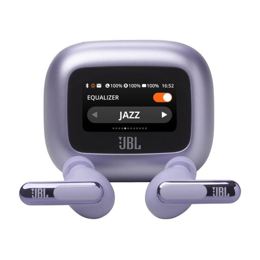 JBL Live Beam 3 | Écouteurs intra-auriculaires - Écran tactile LED 1,45" - Mauve-SONXPLUS.com