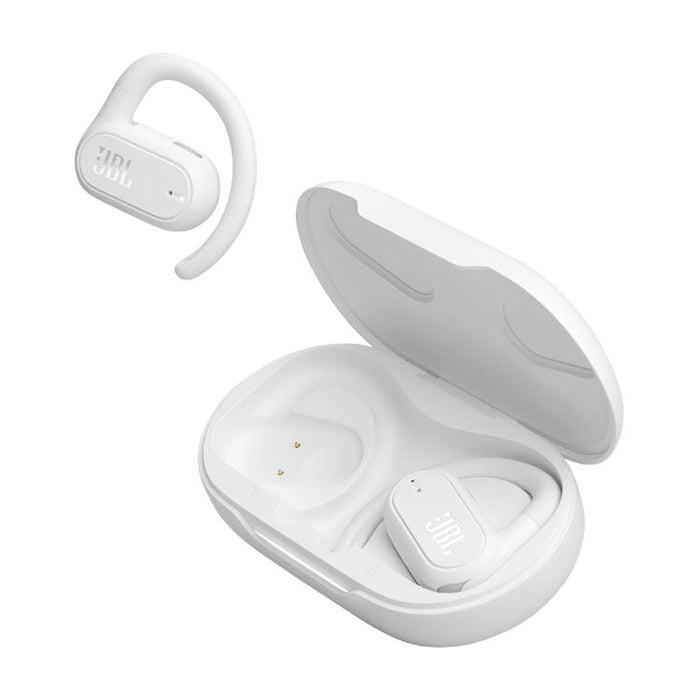 JBL Soundgear Sense | Écouteurs sportifs à conduction - Bluetooth - Blanc-SONXPLUS.com