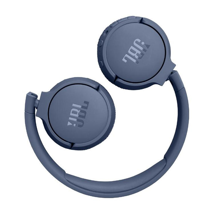 JBL Tune 670NC | Écouteurs circum-auriculaires sans fil - Bluetooth - Annulation active du bruit - Fast Pair - Bleu-SONXPLUS.com