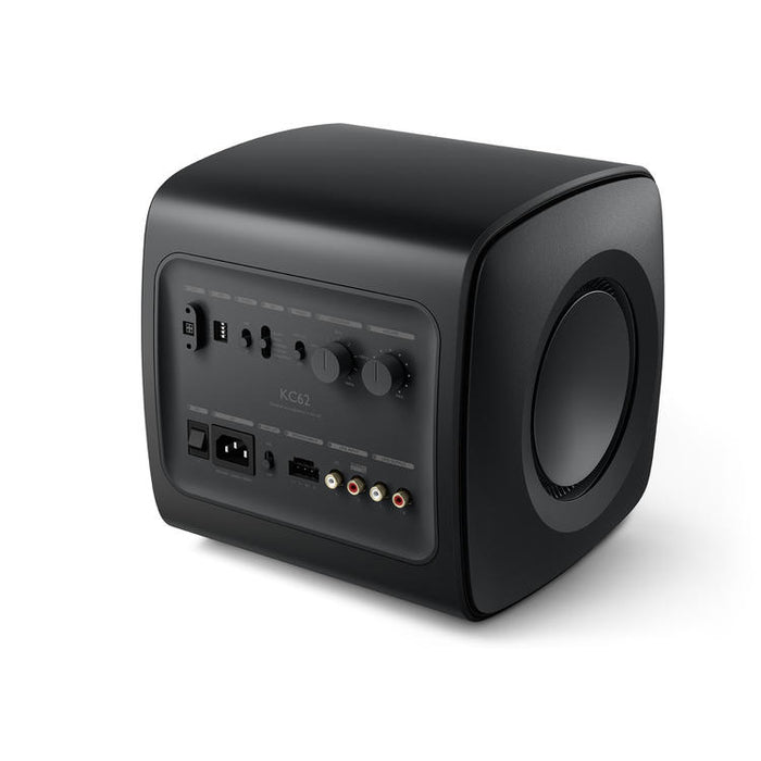 KEF KC62 | Caisson de graves 2x6,5" - 1000W RMS - Technologie Uni-Core - Noir-SONXPLUS.com