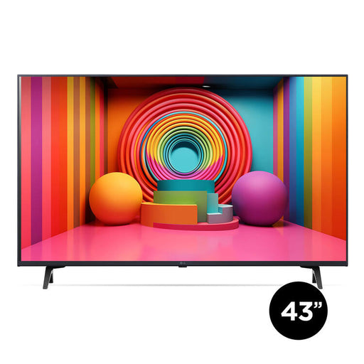 LG 43UT7590PUA | Téléviseur 43" - 4K Ultra HD - DEL - Série UT7590 - HDR - Smart WebOS - 60 Hz natif - Processeur IA a5 Gen7 4K - Noir-SONXPLUS.com