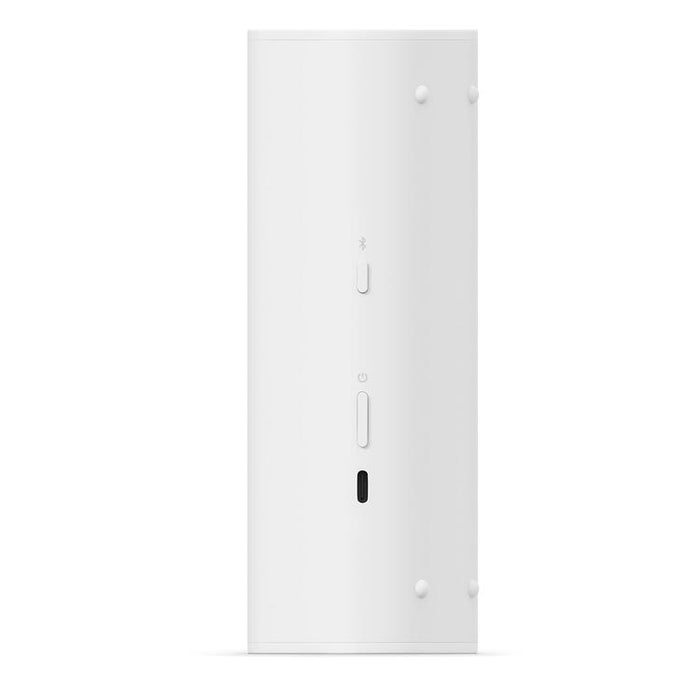 Sonos Roam 2 | Haut-parleur portatif - Bluetooth - Wi-Fi - Étanche - Couplage Stéréo - Blanc-SONXPLUS.com