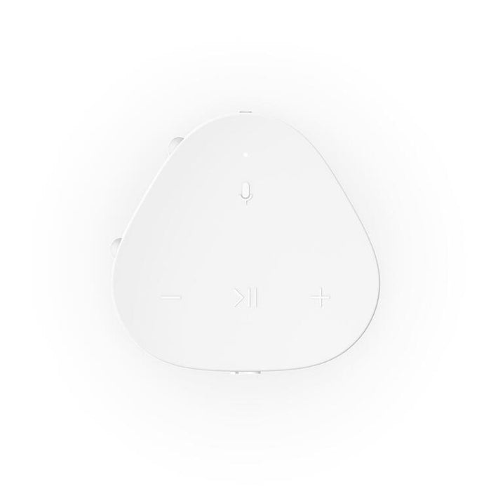Sonos Roam 2 | Haut-parleur portatif - Bluetooth - Wi-Fi - Étanche - Couplage Stéréo - Blanc-SONXPLUS.com