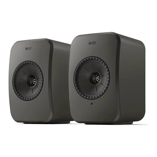 KEF LSX II LT | Haut-parleurs HiFi Sans fil - Compacte et versatile - Gris Graphite - Paire-SONXPLUS.com