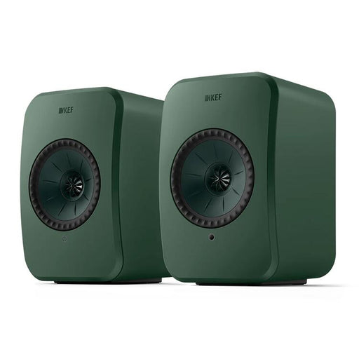 KEF LSX II LT | Haut-parleurs HiFi Sans fil - Compacte et versatile - Vert Sauge - Paire-SONXPLUS.com