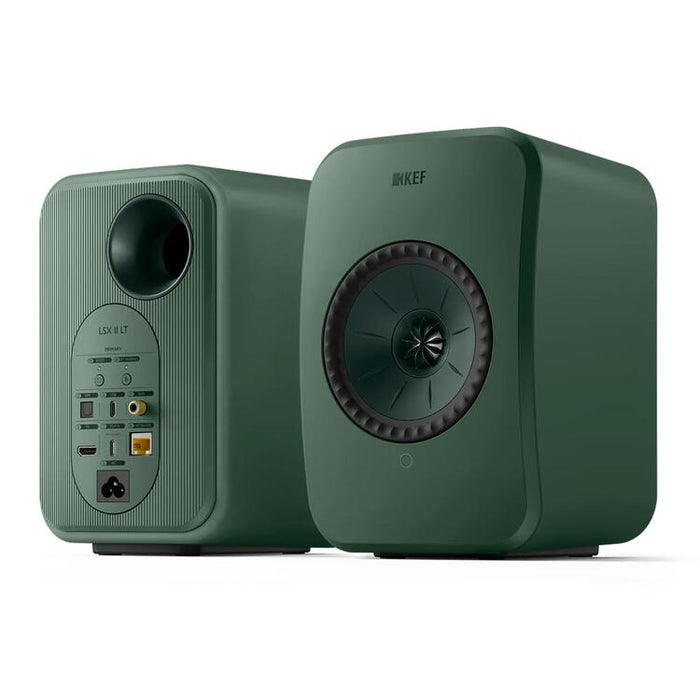 KEF LSX II LT | Haut-parleurs HiFi Sans fil - Compacte et versatile - Vert Sauge - Paire-SONXPLUS.com