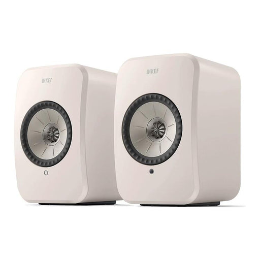 KEF LSX II LT | Haut-parleurs HiFi Sans fil - Compacte et versatile - Blanc Galet - Paire-SONXPLUS.com