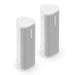 Sonos | Ensemble Aventure - 2 Haut-parleurs Roam 2 portatifs - Bluetooth - Étanche - Blanc-SONXPLUS.com