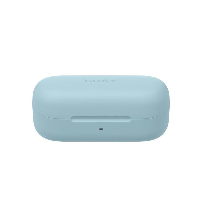 Sony WF-C510 | Écouteurs intra-auriculaires - 100% Sans fil - Bluetooth - Microphone - Jusqu'à 22 heures d'autonomie - IPX4 - Bleu Pâle-SONXPLUS.com
