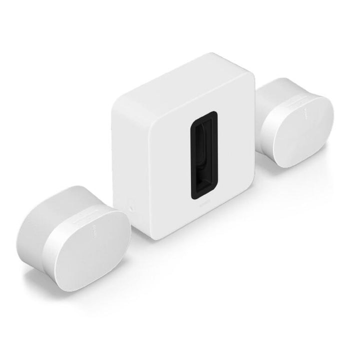 Sonos | Ensemble complémentaire supérieur pour cinéma maison - Sub 4 + 2 Era 300 - Blanc-SONXPLUS.com
