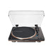 Audio-Technica AT-LP70XBTBZ | Table tournante Stéréo - Sans fil - Bluetooth - Entraînement par courroie - Entièrement automatique - Noir/Bronze-SONXPLUS.com
