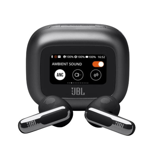 JBL Live Flex 3 | Écouteurs intra-auriculaire - Sans fil - Réduction de bruit - Écran tactile 1,45" - Noir-SONXPLUS.com