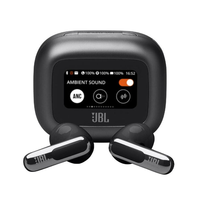 JBL Live Flex 3 | Écouteurs intra-auriculaire - Sans fil - Réduction de bruit - Écran tactile 1,45" - Noir-SONXPLUS.com