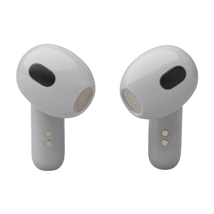 JBL Live Flex 3 | Écouteurs intra-auriculaire - Sans fil - Réduction de bruit - Écran tactile 1,45" - Argent-SONXPLUS.com