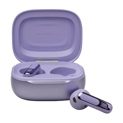 JBL Live Flex 3 | Écouteurs intra-auriculaire - Sans fil - Réduction de bruit - Écran tactile 1,45" - Mauve-SONXPLUS.com